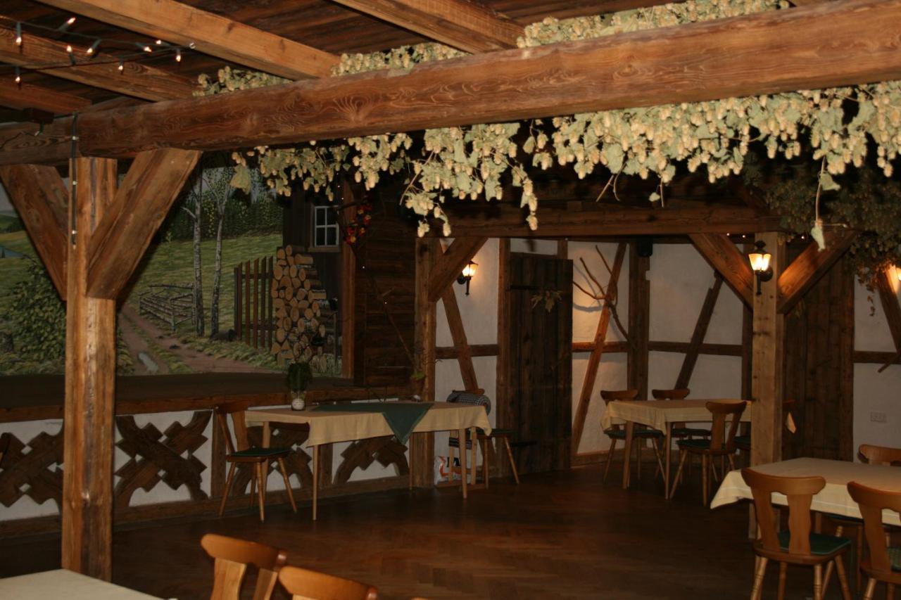 Landhotel "Lichte Aue" Lichtenau Stutzengrun Εξωτερικό φωτογραφία
